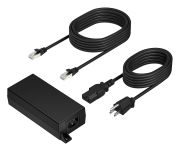 Image de HP Poly PoE++ 65W 2.5G Adapter with 3.66m CAT6A Cable and Power Cord Noir (B5NH6AA)
