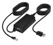 Image de HP Poly PoE++ 65W 2.5G Adapter with 3.66m CAT6A Cable and Power Cord Noir (B5NH6AA)