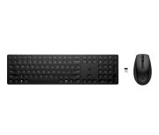 Image de HP 655 Wireless Keyboard and Mouse Combo SmartBuy BE clavier Souris incluse Bureau RF sans fil Noir (4R009UT#AC0)