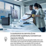 Image de HP Z2 Mini G1i IDS Ultra7 265 20 cores 6400 CSODIMMZ - 32 GB - DDR5 Intel Core Ultra 7 32 Go DDR5-SDRAM 512 Go SSD NVIDIA RTX A1000 Windows 11 Pro Mini PC Station de travail AI W ... (B76Q3ET)