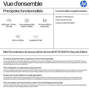 Image de HP Z2 G1a Copilot+ PC AMD Ryzen AI Max+ PRO 395 128 Go LPDDR5x-SDRAM 2 To SSD Windows 11 Pro Mini PC Station de travail AI Workstation, AI PC Noir (A40Q7ET)