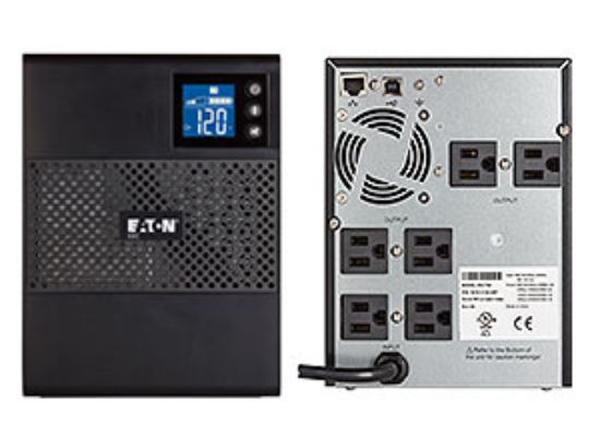 Image de Eaton alimentation d'énergie non interruptible 0,75 kVA 525 W 6 sortie(s) CA (5SC750)