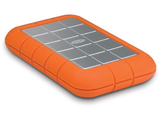 Image de LaCie Rugged Triple USB 3.0, 2TB 2000Go Aluminium,Orange disque dur externe (9000448)