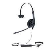 Image de Jabra Biz 1500 Casque Avec fil Arceau Bureau/Centre d'appels Bluetooth Noir (1553-0159)