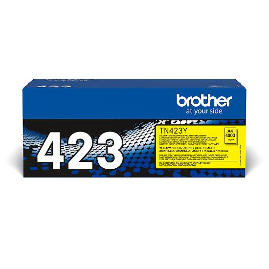 Image de Brother Cartouche de toner originale – Jaune (TN-423Y)