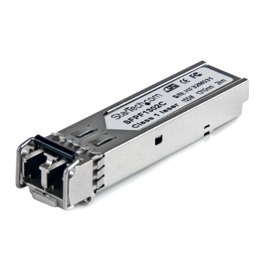 Image de StarTech.com Module SFP GBIC compatible Cisco GLC-FE-100FX - Transceiver Mini GBIC 100BASE-FX (SFPF1302C)