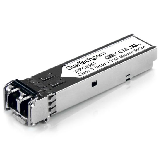 Image de StarTech.com Module SFP GBIC compatible Cisco SFP-GE-S - Transceiver Mini GBIC 1000BASE-SX (SFPGESST)