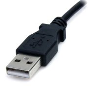 Image de StarTech.com Câble d'Alimentation USB vers 5,5 mm - Barillet Type M - 2m (USB2TYPEM2M)