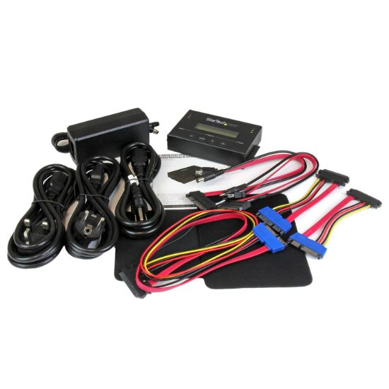 Image de StarTech.com Duplicateur de Disque Dur Autonome 1:1 avec Gestionnaire d'Images pour la Sauvegarde et la Restauration, Stockage de Plusieurs Images de Disque sur un Disque SAT ... (SATDUP11IMG)