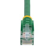Image de StarTech.com Câble réseau Cat5e UTP sans crochet de 2m - Cordon Ethernet RJ45 anti-accroc - M/M - Vert (45PAT2MGN)