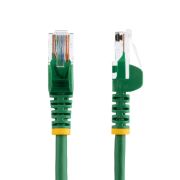 Image de StarTech.com Câble réseau Cat5e UTP sans crochet de 2m - Cordon Ethernet RJ45 anti-accroc - M/M - Vert (45PAT2MGN)