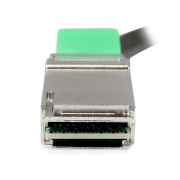 Image de StarTech.com Câble QSFP+ à connexion directe conforme aux normes MSA - Cordon DAC Twinax de 2 m (QSFPMM2M)