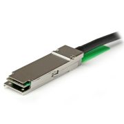 Image de StarTech.com Câble QSFP+ à connexion directe conforme aux normes MSA - Cordon DAC Twinax de 2 m (QSFPMM2M)