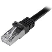 Image de StarTech.com câble de réseau Noir 2 m Cat6 SF/UTP (S-FTP) (N6SPAT2MBK)
