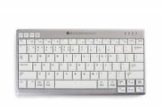 Image de BakkerElkhuizen UltraBoard 950 Wireless clavier Bureau Bluetooth QWERTZ Allemand Gris clair, Blanc (BNEU950WDE)