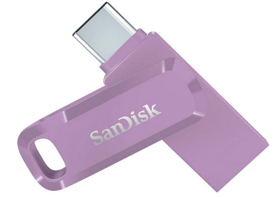 Image de SanDisk Ultra Dual Drive Go USB 256GB Clé USB - Lavande (SDDDC3-256G-G46L)