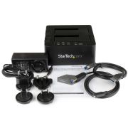 Image de StarTech.com Duplicateur USB 3.1 (10 Gb/s) autonome pour disques durs SATA 2,5" ou 3,5" (SDOCK2U313R)