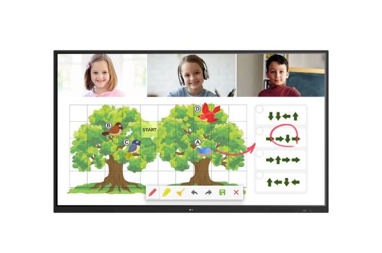 Image de LG 65TR3PJ-B Écran plat de signalisation numérique 165,1 cm (65") LED Wifi 390 cd/m² UHD+ Noir Écran tactile Android 8.0 16/7 (65TR3PJ-B.AEUQ)