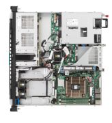 Image de HP E ProLiant DL20 Gen11 E-2436 2.9GHz 6c 1P 32GB-DR 4SFF VROC 2x480GB SATA SSD 800W RPS EU Server Serveur (P71375-425)