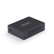 Image de StarTech.com Convertisseur de Média Fibre Optique 10 GbE SFP+, 10 Gigabit Ethernet RJ-45 vers 10GBASE-X SFP+, Monomode, Multimode, Trames Jumbo 16K, Conforme TAA (MCM10GSFP2)