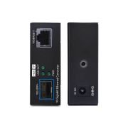 Image de StarTech.com Convertisseur de Média Fibre Optique 10 GbE SFP+, 10 Gigabit Ethernet RJ-45 vers 10GBASE-X SFP+, Monomode, Multimode, Trames Jumbo 16K, Conforme TAA (MCM10GSFP2)