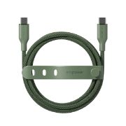 Image de PanzerGlass empower™ by ® Racing 60W USB-C to USB-C Cable | USB 2.0 | 2M | Sage câble USB Vert (EM42585)