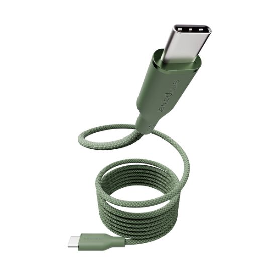 Image de PanzerGlass empower™ by ® Magnetic 240W USB-C to USB-C Cable | USB 2.0 | 1.5M | Sage câble USB Vert (EM59672)