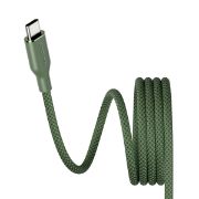 Image de PanzerGlass empower™ by ® Magnetic 240W USB-C to USB-C Cable | USB 2.0 | 1.5M | Sage câble USB Vert (EM59672)