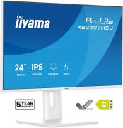 Image de iiyama ProLite écran plat de PC 60,5 cm (23.8") 1920 x 1080 pixels Full HD LED Blanc (XB2497HSU-W1)