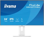 Image de iiyama ProLite écran plat de PC 60,5 cm (23.8") 1920 x 1080 pixels Full HD LED Blanc (XB2497HSU-W1)