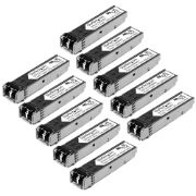 Image de StarTech.com Module SFP GBIC compatible Cisco GLC-SX-MM - Mini GBIC 1000BASE-SX - Paquet de 10 (GLCSXMM10PST)