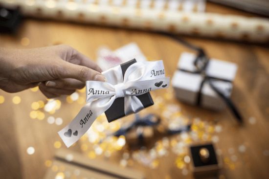 Image de Brother ruban d'étiquette Noir sur blanc (TZE-R251)