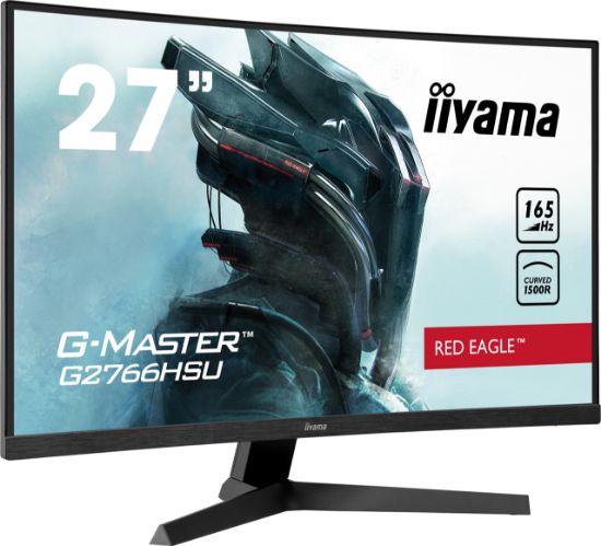 Image de iiyama G-MASTER écran plat de PC 68,6 cm (27") 1920 x 1080 pixels Full HD LED Noir (G2766HSU-B1)