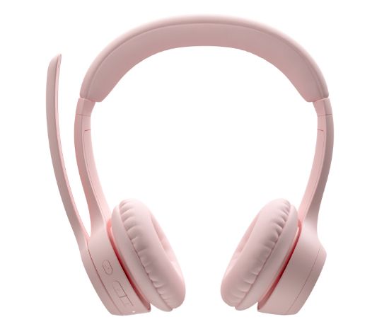 Image de Logitech Zone 300 Casque Sans fil Arceau Bureau/Centre d'appels Bluetooth Rose (981-001412)