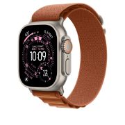 Image de Apple Boucle Alpine terracotta 49 mm - Medium - Finition titane naturel - Marron (MFTC4ZM/A)