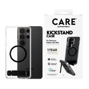 Image de PanzerGlass CARE™ by ® Urban Explorer Case Transparent w. Black Kickstand & Qi Samsung Galaxy S26 Ultra coque de protection pour téléphones portables Housse (CR12202)