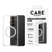 Image de PanzerGlass CARE™ by ® Urban Explorer Case Transparent w. White Qi Samsung Galaxy S26 coque de protection pour téléphones portables Housse (CR14939)