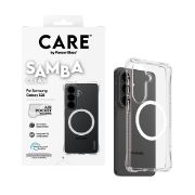 Image de PanzerGlass CARE™ by ® Samba Case Transparent w. White Qi Samsung Galaxy S26 coque de protection pour téléphones portables 16 cm (6.3") Housse (CR68116)