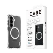Image de PanzerGlass CARE™ by ® Samba Case Transparent w. White Qi Samsung Galaxy S26 coque de protection pour téléphones portables 16 cm (6.3") Housse (CR68116)