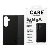 Image de PanzerGlass CARE™ by ® Samba Case Black w. Qi Samsung Galaxy S26 coque de protection pour téléphones portables Housse Noir (CR61174)