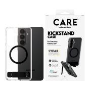 Image de PanzerGlass CARE™ by ® Case Transparent w. Black Kickstand & Qi Samsung Galaxy S26+ coque de protection pour téléphones portables Housse (CR14669)