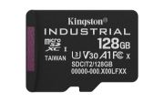 Image de Kingston Technology Carte 128GB microSDXC Industrielle C10 A1 pSLC + adaptateur SD (SDCIT2/128GB)