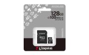Image de Kingston Technology Carte 128GB microSDXC Industrielle C10 A1 pSLC + adaptateur SD (SDCIT2/128GB)
