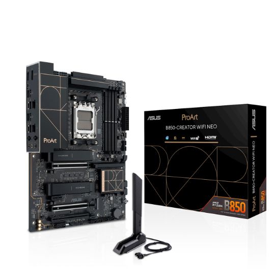 Image de ASUS PROART B850-CREATOR WIFI NEO AMD B850 Emplacement AM5 ATX (90MB1P60-M0EAY0)