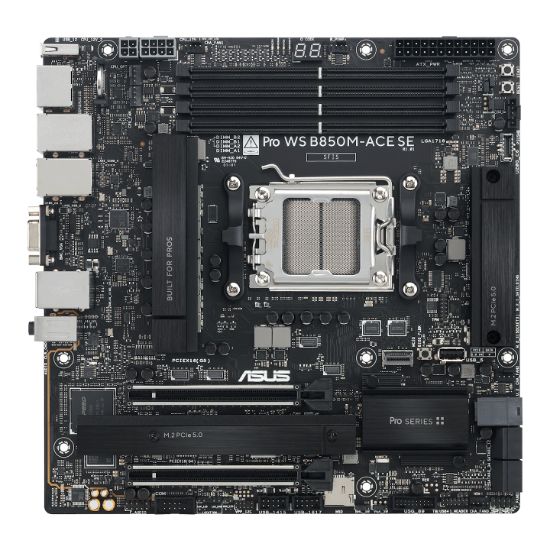 Image de ASUS PRO WS B850M-ACE SE AMD B850 Emplacement AM5 micro ATX (90MB1MN0-M0EAY0)