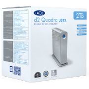 Image de LaCie d2 Quadra USB 3.0 3000GB Argent disque dur externe (LAC301549EK)