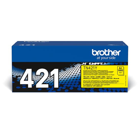 Image de Brother - Cartouche de toner originale – Jaune (TN-421Y)
