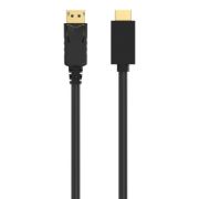 Image de Belkin câble vidéo et adaptateur 1,8 m DisplayPort HDMI Noir (F2CD001B06-E)