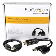 Image de StarTech.com Adaptateur HDMI vers DisplayPort 4K alimenté par USB (HD2DP)