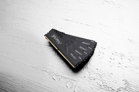 Image de Kingston Technology FURY Beast 16Go 3600MT/s DDR4 CL17 DIMM (Kit de 2) Black (KF436C17BBK2/16)